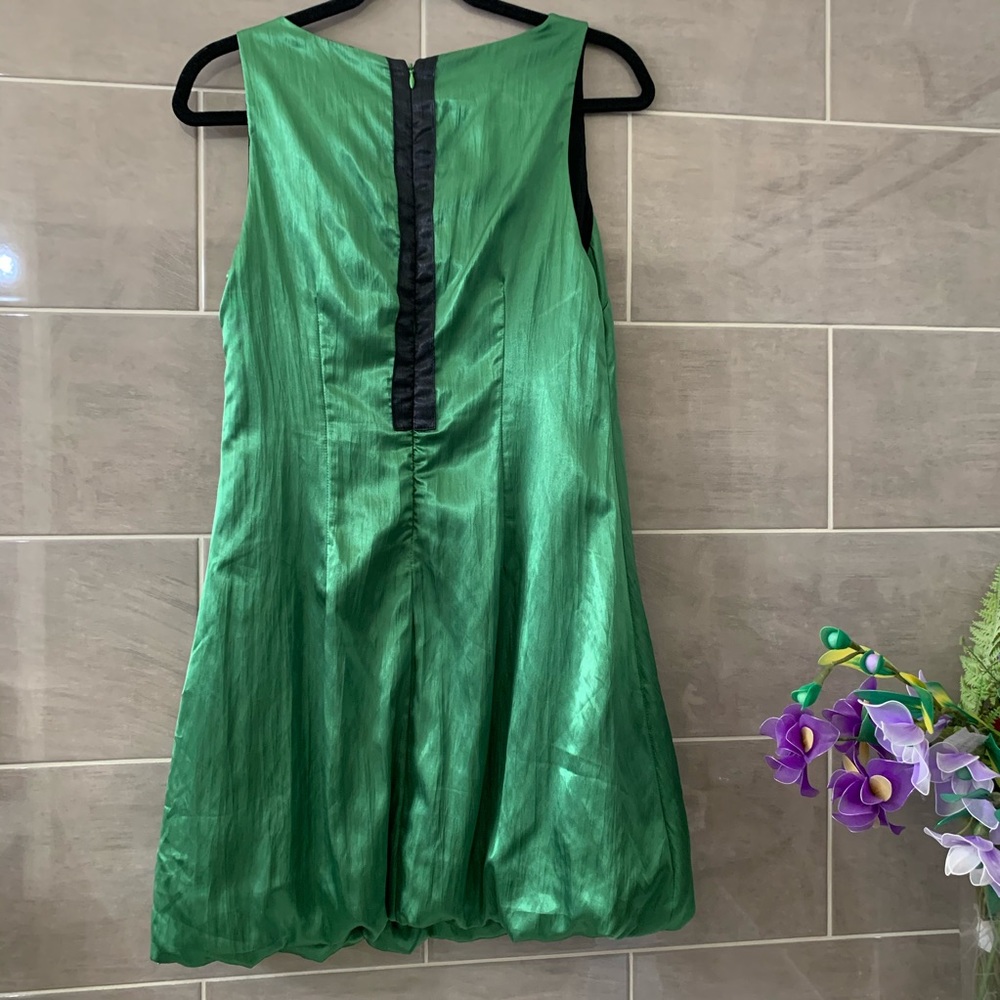 SugarLips emerald green bubble hem dress - Picture 5 of 14